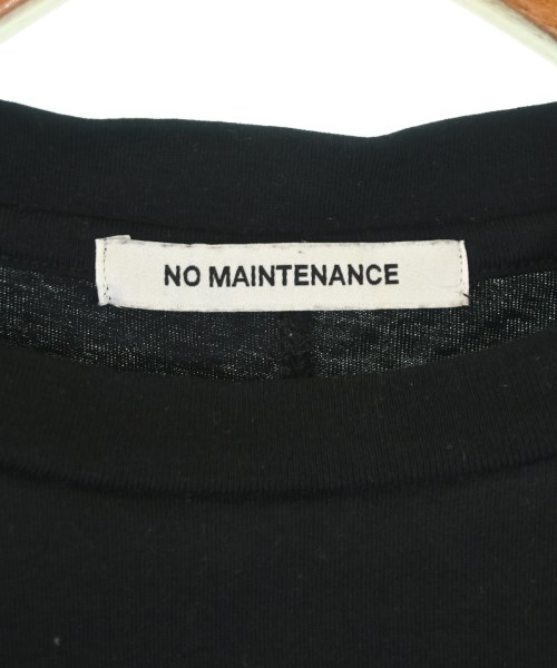 NO MAINTENANCE（ノーメンテナンス）Tシャツ・カットソー 黒 サイズ:S メンズ/2200685883075