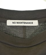 NO MAINTENANCE（ノーメンテナンス）Tシャツ・カットソー 茶 サイズ:S メンズ/2200685883082