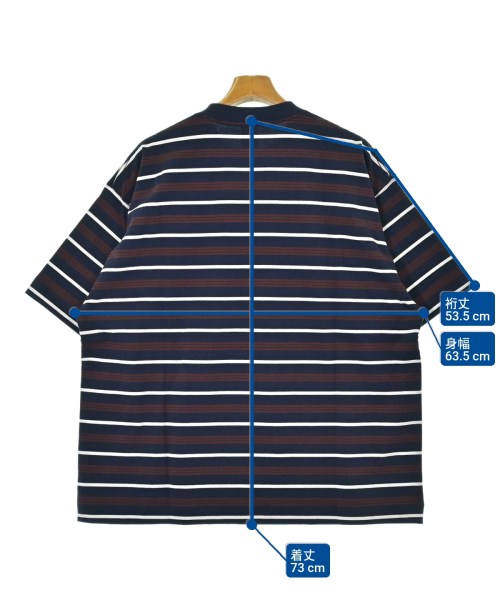 plllllleeeasse（プリーズ）Tシャツ・カットソー 紺 サイズ:XXL メンズ/2200643647039