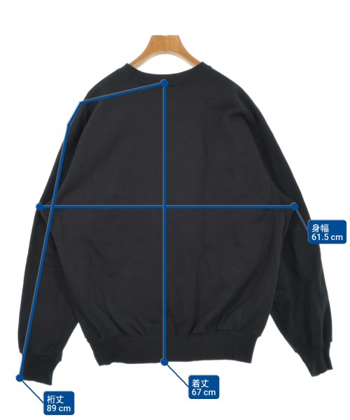 plllllleeeasse（プリーズ）スウェット 黒 サイズ:M レディース/2200620241038