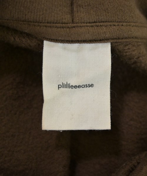 plllllleeeasse（プリーズ）パーカー 茶 サイズ:L メンズ/2200723353027