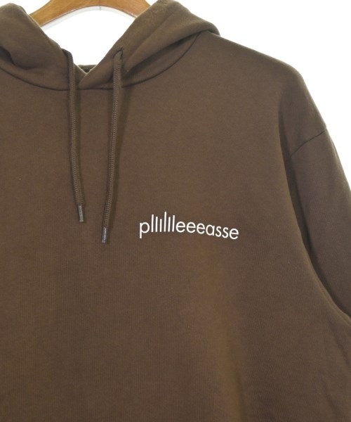 plllllleeeasse（プリーズ）パーカー 茶 サイズ:L メンズ/2200723353027