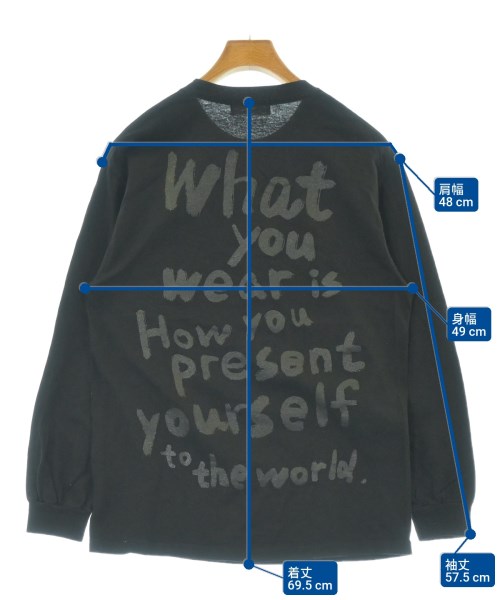 PRY（プレイ）Tシャツ・カットソー 黒 サイズ:0(XS位) メンズ/2200690242324