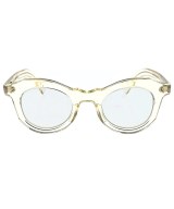 quepard（ギュパール）サングラス 黄 サイズ:- メンズ/2200669376043