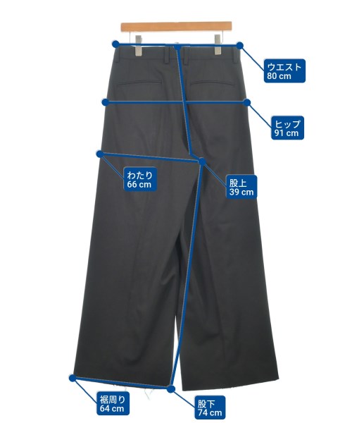 ssstein（シュタイン）スラックス 黒 サイズ:M メンズ/2200633163037