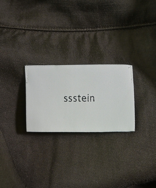 ssstein（シュタイン）カジュアルシャツ 茶 サイズ:L メンズ/2200608280110