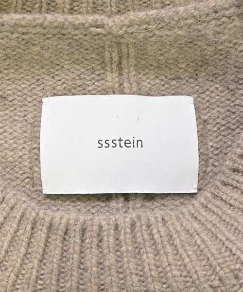 ssstein（シュタイン）ニット・セーター ベージュ サイズ:M メンズ/2200610730023