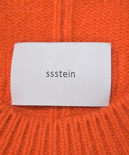 ssstein（シュタイン）ニット・セーター オレンジ サイズ:M メンズ/2200673311023