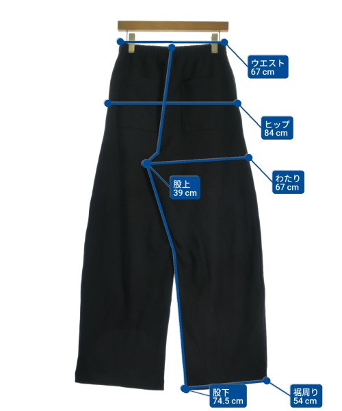 ssstein（シュタイン）スウェットパンツ 黒 サイズ:S メンズ/2200674686069