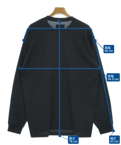 ssstein（シュタイン）Tシャツ・カットソー 黒 サイズ:M メンズ/2200697035035