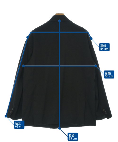 ssstein（シュタイン）カジュアルジャケット 黒 サイズ:M メンズ/2200659895028