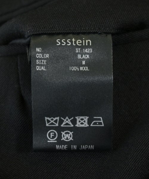 ssstein（シュタイン）スラックス 黒 サイズ:M メンズ/2200712204040