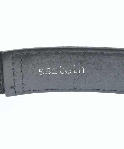 ssstein（シュタイン）ベルト 黒 サイズ:- メンズ/2200650335028
