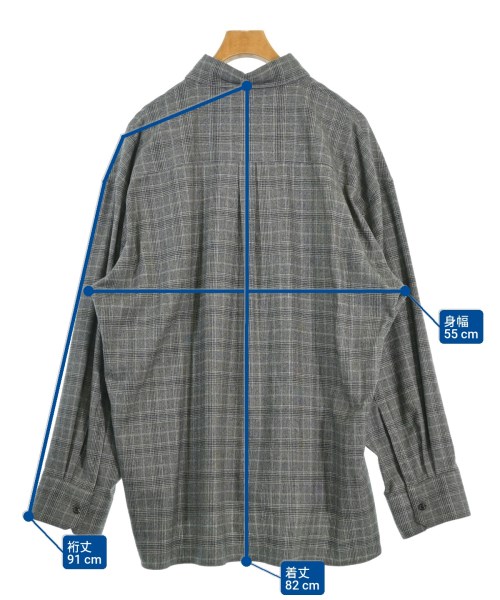 ssstein（シュタイン）カジュアルシャツ グレー サイズ:S メンズ/2200671242015