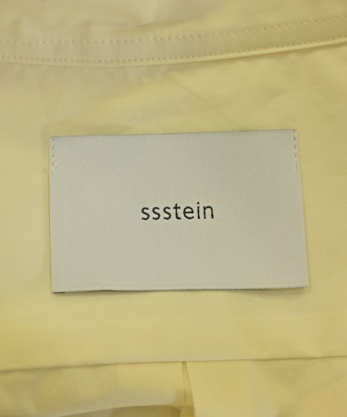 ssstein（シュタイン）カジュアルシャツ 黄 サイズ:L メンズ/2200738300030