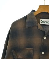 Stead（ステッド）カジュアルシャツ 茶 サイズ:M メンズ/2200679831051