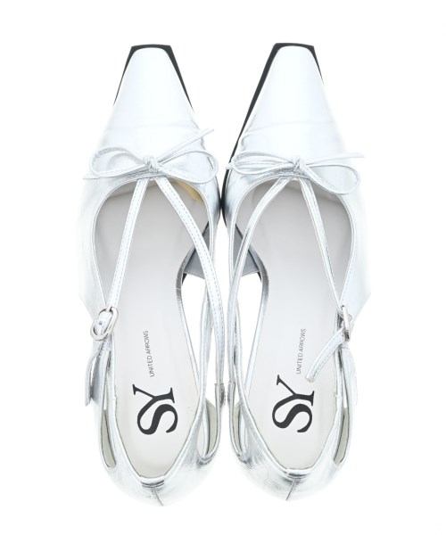 SY UNITED ARROWS（シーユナイテッドアローズ）パンプス シルバー サイズ:23cm レディース/2200630360033