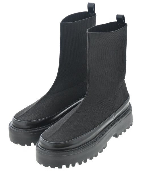 SY UNITED ARROWS(シーユナイテッドアローズ)ブーツ 黒 サイズ:23cm/2200672150128