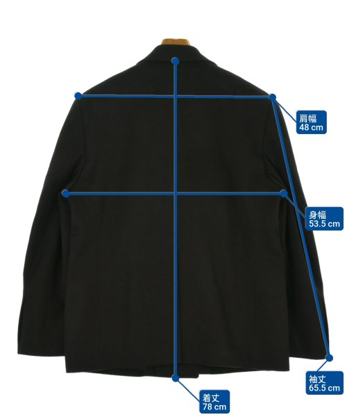 TONY WACK（トニーワック）テーラードジャケット 黒 サイズ:50(L位) メンズ/2200644690010