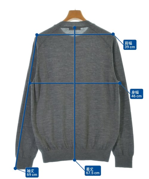 UMEDA（ウメダ）ニット・セーター グレー サイズ:M メンズ/2200676011043