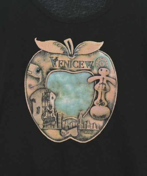 VENICEW（ベニス）Tシャツ・カットソー 黒 サイズ:L メンズ/2200694845019