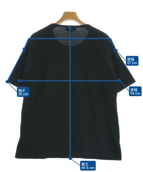 VENICEW（ベニス）Tシャツ・カットソー 黒 サイズ:L メンズ/2200694845019