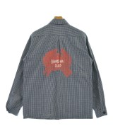 Work of Art Kendai（ワークオブアートケンダイ）カジュアルシャツ 紺 サイズ:M メンズ/2200608949017