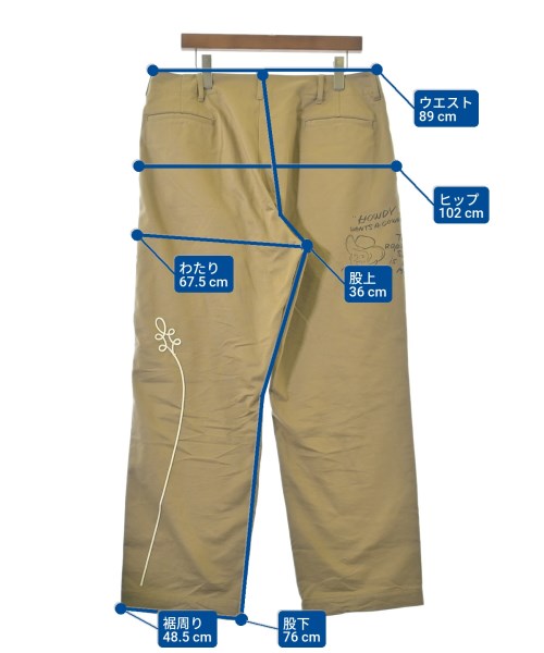 Work of Art Kendai（ワークオブアートケンダイ）チノパン ベージュ サイズ:L メンズ/2200660419091