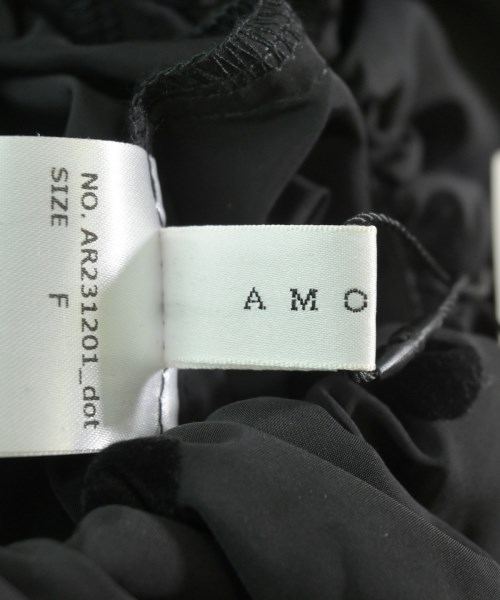 AMOMMA（アモマ）ロング・マキシ丈スカート 黒 サイズ:F レディース/2200637020077