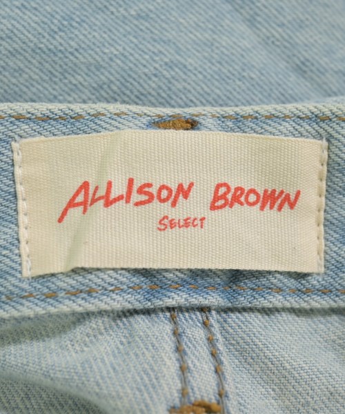 ALLISON BROWN（アリソンブラウン）デニムパンツ 青 サイズ:M レディース/2200695096021