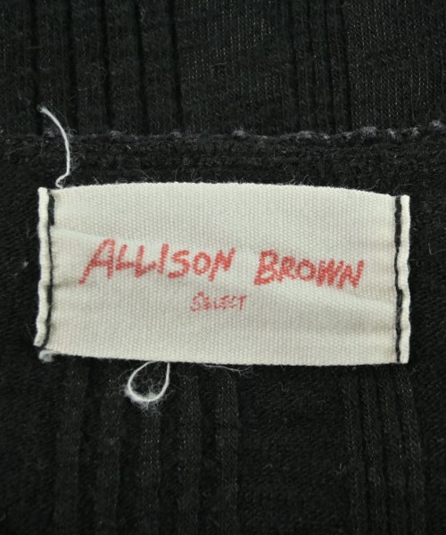 ALLISON BROWN（アリソンブラウン）Tシャツ・カットソー 黒 サイズ:F レディース/2200706631067