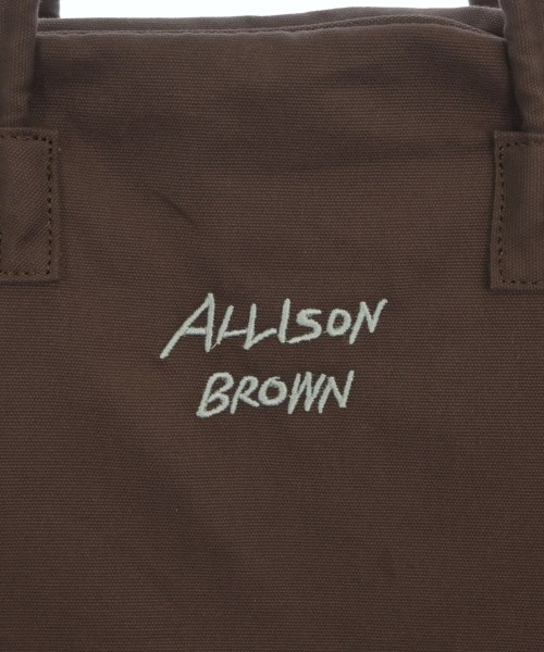 ALLISON BROWN（アリソンブラウン）トートバッグ 茶 サイズ:- レディース/2200665545047