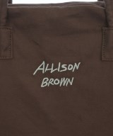 ALLISON BROWN（アリソンブラウン）トートバッグ 茶 サイズ:- レディース/2200665545047