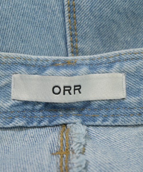 ORR（オル）デニムパンツ 青 サイズ:XS レディース/2200736432061