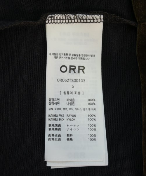 ORR（オル）Tシャツ・カットソー 茶 サイズ:S レディース/2200728193055