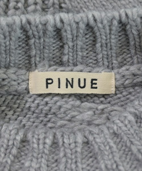PINUE（ピヌエ）ニット・セーター グレー サイズ:F レディース/2200649685011