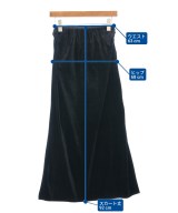 HANNE（アン）ロング・マキシ丈スカート 黒 サイズ:-(M位) レディース/2200632622016