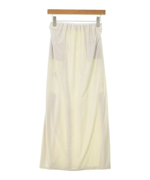 HANNE（アン）ロング・マキシ丈スカート 白 サイズ:F レディース/2200632622023