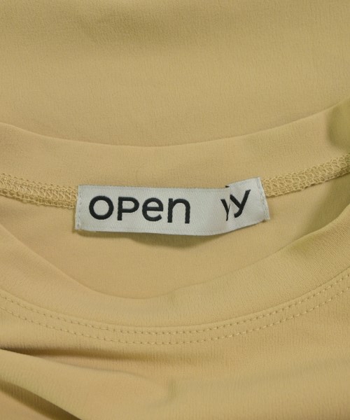 OPEN Yy（オープン ワイワイ）Tシャツ・カットソー ベージュ サイズ:3(L位) レディース/2200611849045