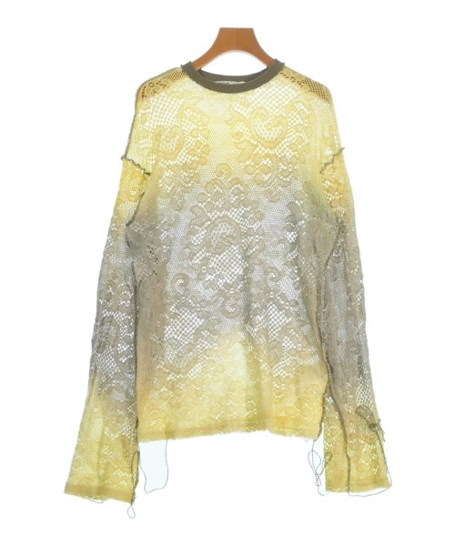 OPEN Yy(オープンワイワイ)ニット・セーター 黄 サイズ:1(S位)/2200675489027