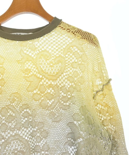 OPEN Yy（オープンワイワイ）ニット・セーター 黄 サイズ:1(S位) レディース/2200675489027