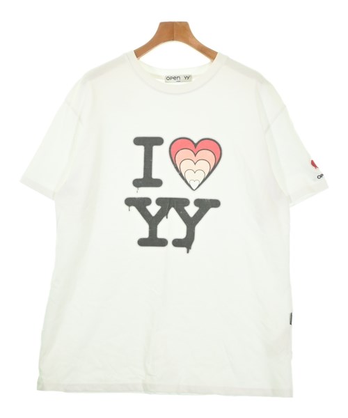 OPEN Yy(オープンワイワイ)Tシャツ・カットソー 白 サイズ:S/2200693559382