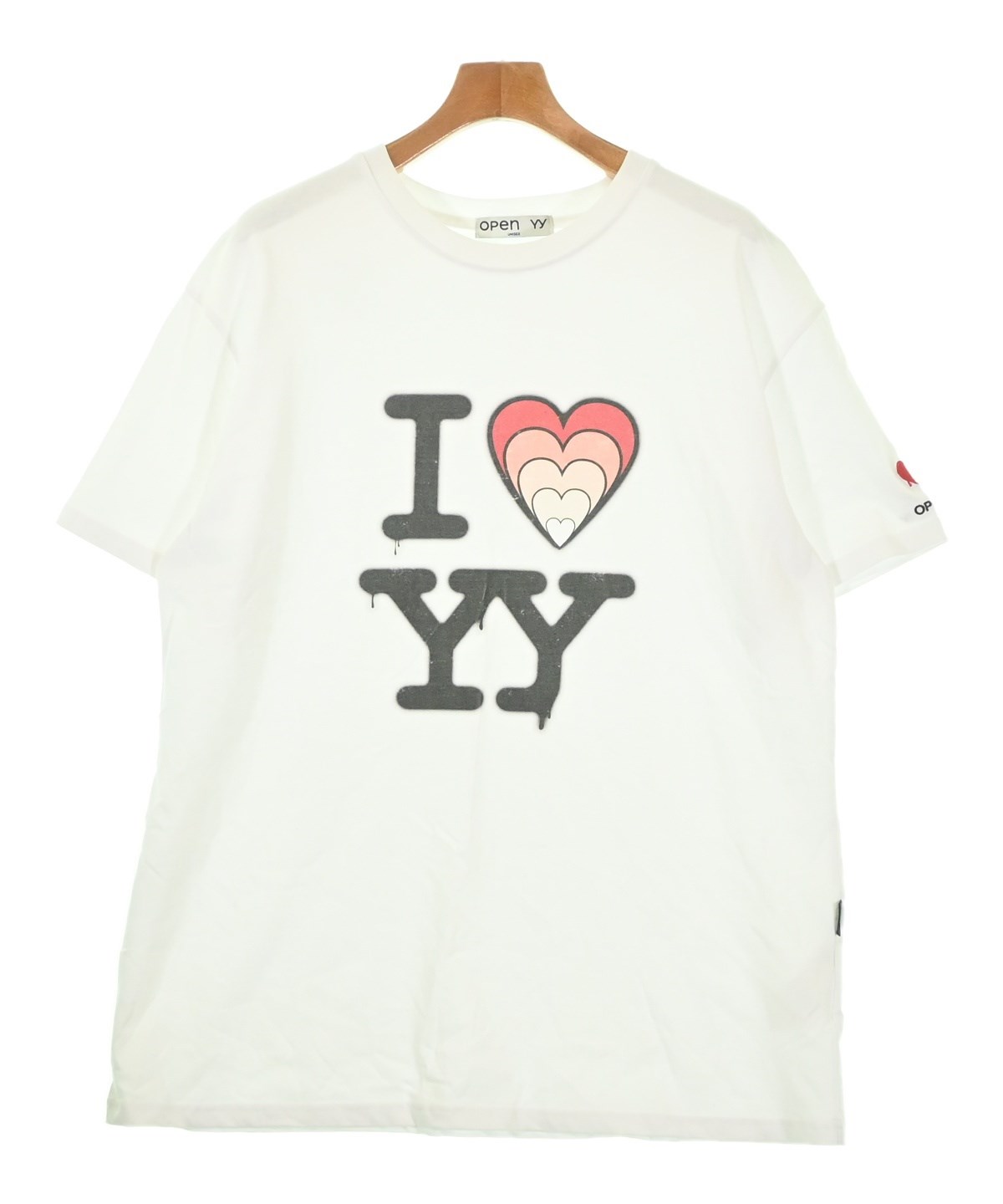 OPEN Yy（オープンワイワイ）Tシャツ・カットソー 白 サイズ:S メンズ