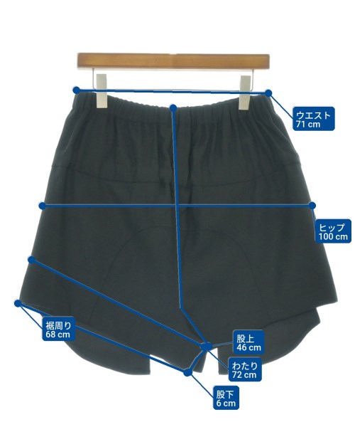 OPEN Yy（オープンワイワイ）ショートパンツ 黒 サイズ:S レディース/2200710403209