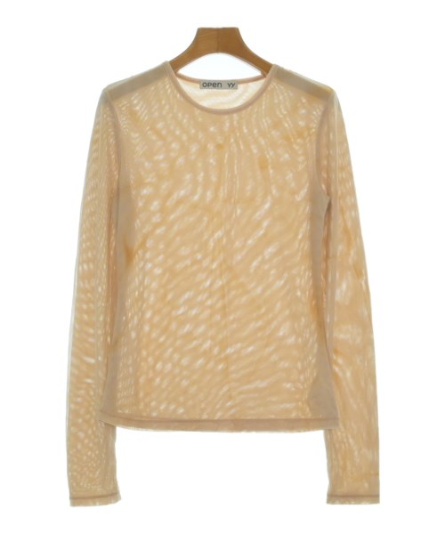 OPEN Yy(オープン ワイワイ)Tシャツ・カットソー ベージュ サイズ:S/2200651628044