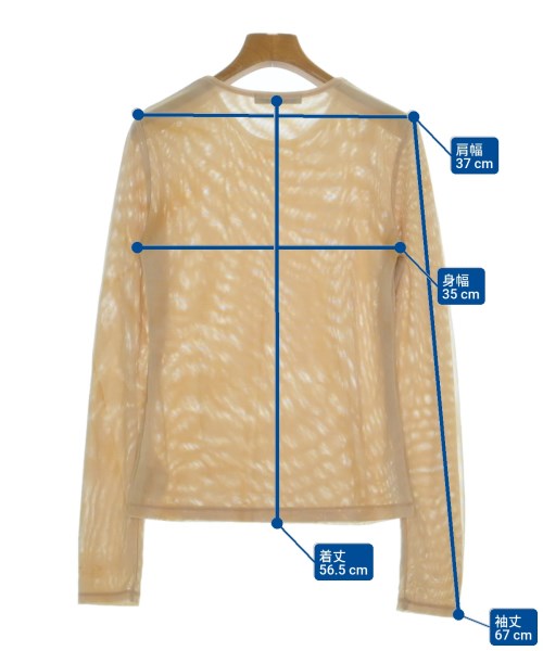 OPEN Yy（オープン ワイワイ）Tシャツ・カットソー ベージュ サイズ:S レディース/2200651628044