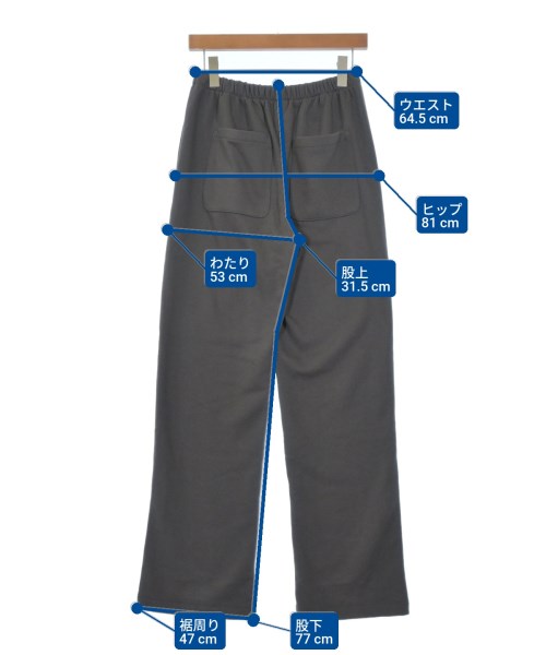 OPEN Yy（オープンワイワイ）スウェットパンツ グレー サイズ:S レディース/2200661378069