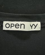 OPEN Yy（オープンワイワイ）Tシャツ・カットソー 黒 サイズ:1(S位) レディース/2200719473012