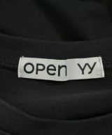 OPEN Yy（オープンワイワイ）Tシャツ・カットソー 黒 サイズ:1(S位) レディース/2200683332056