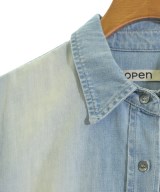 OPEN Yy（オープンワイワイ）カジュアルシャツ 青 サイズ:1(S位) レディース/2200678130025